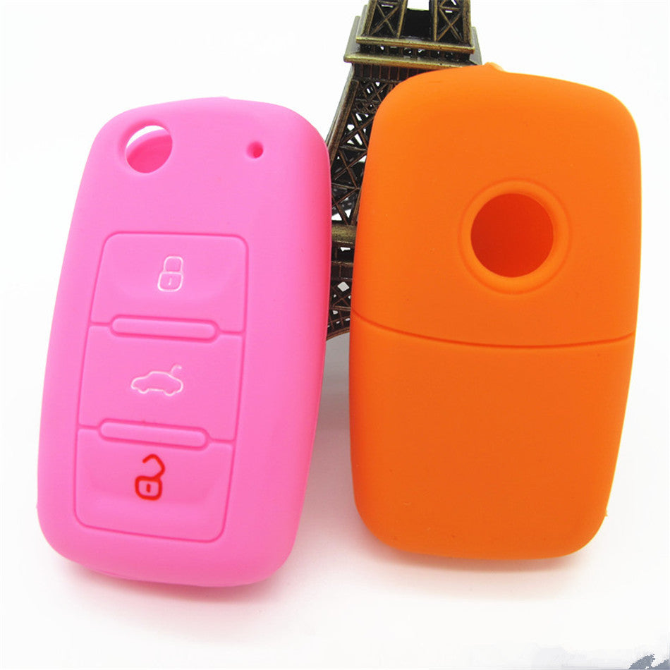Silicone car key case - shockproof  y stylish protection