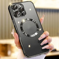 For 14 13  Pro Max Case Mag Safe Magnetic Camera Lens Cover