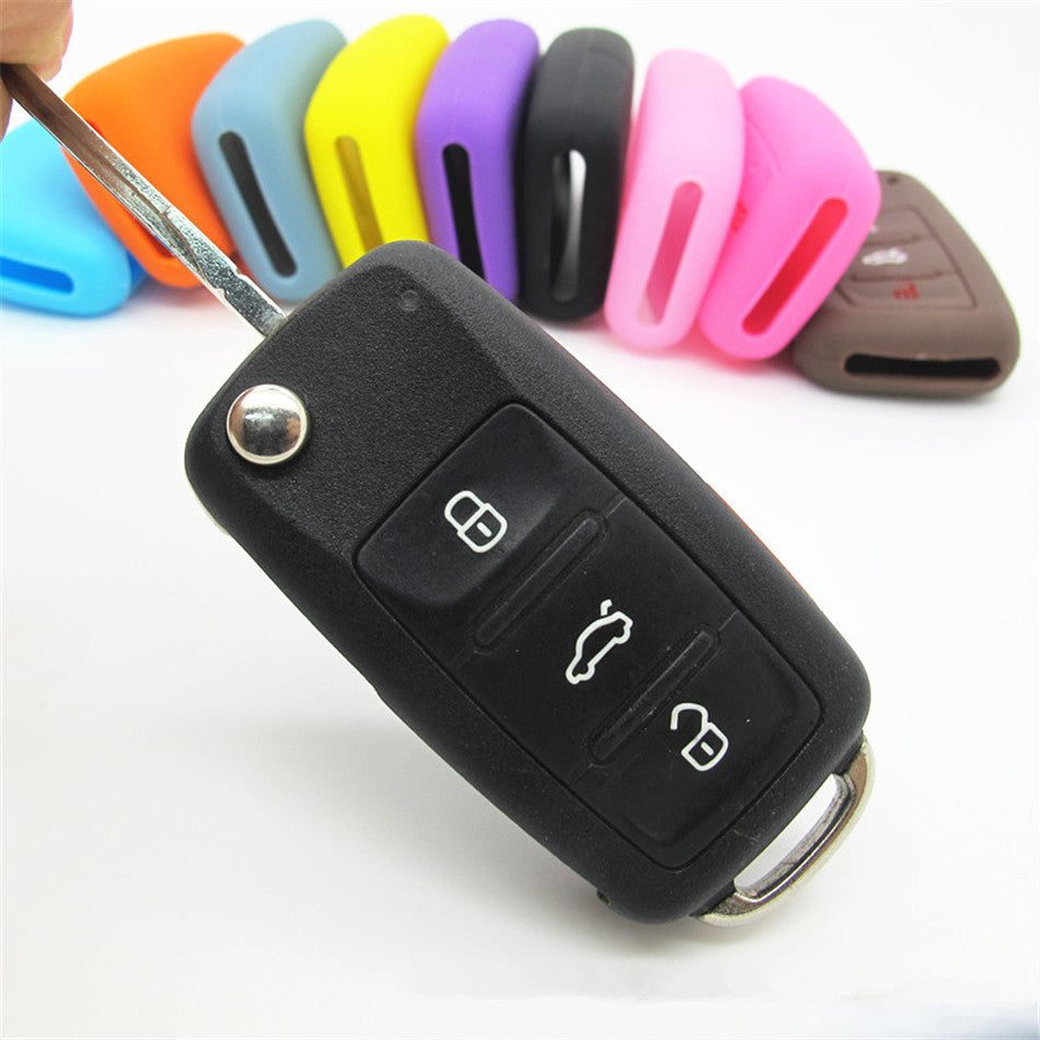 Silicone car key case - shockproof  y stylish protection