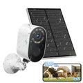 Solar WiFi Security Camera Outdoor – Motion Detection & Night Vision